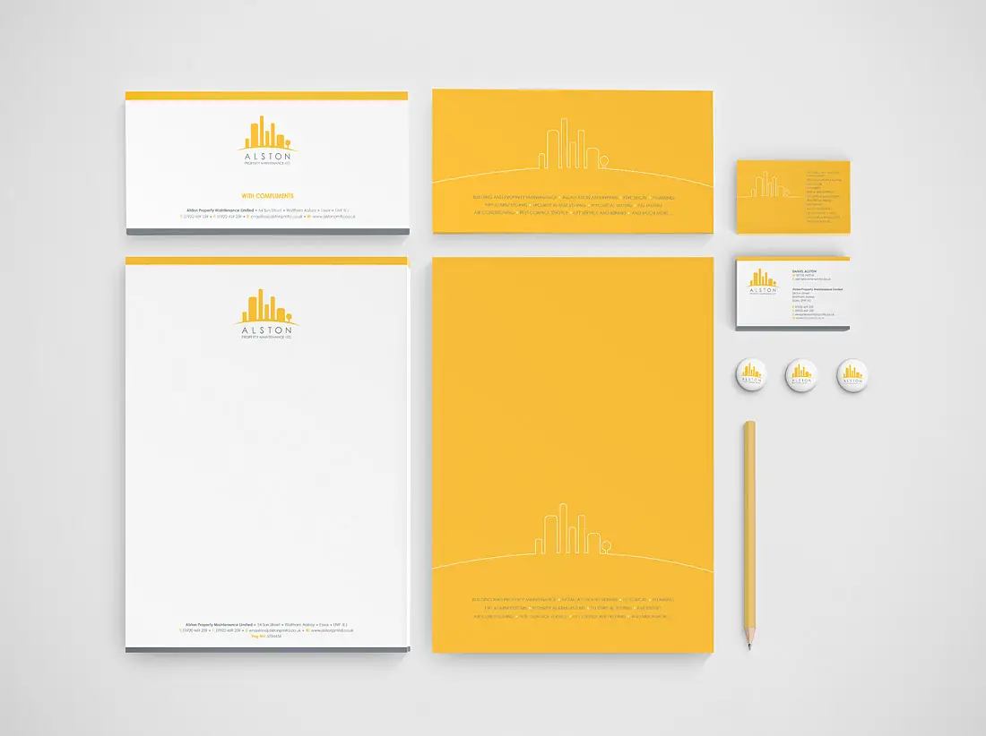 Business stationery