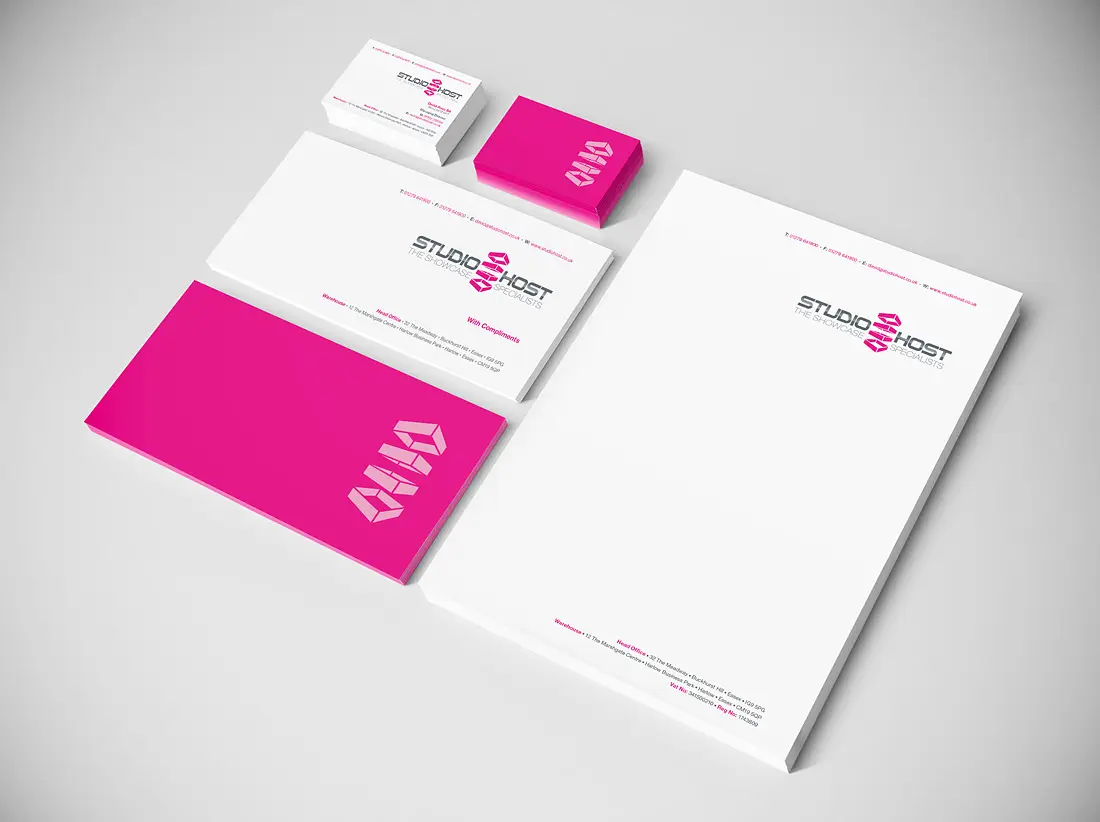 Business stationery design and print