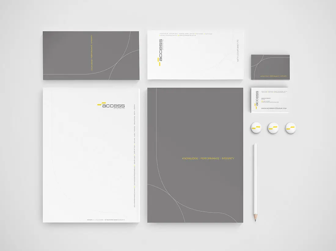 Business stationery