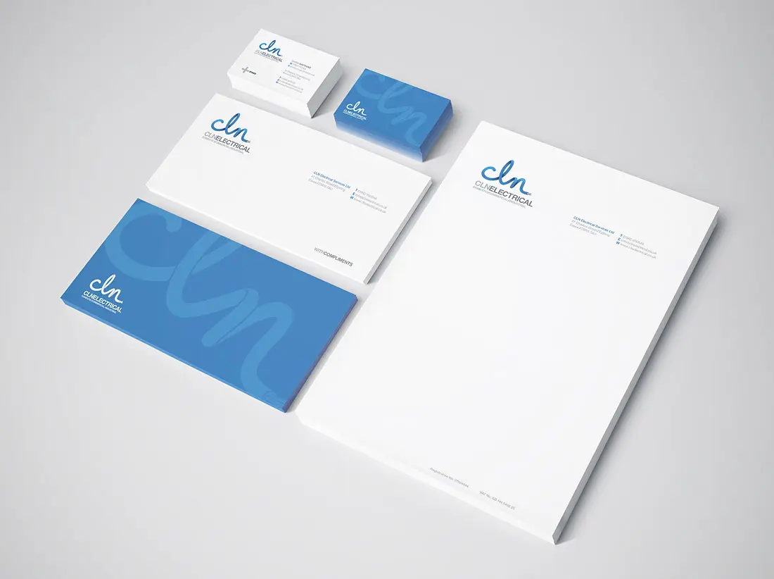 Stationery design and print