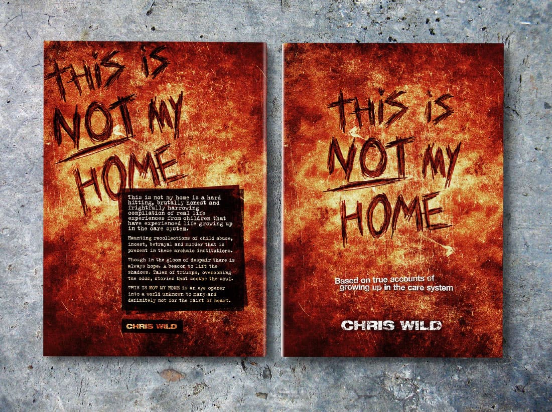Book jacket design concept