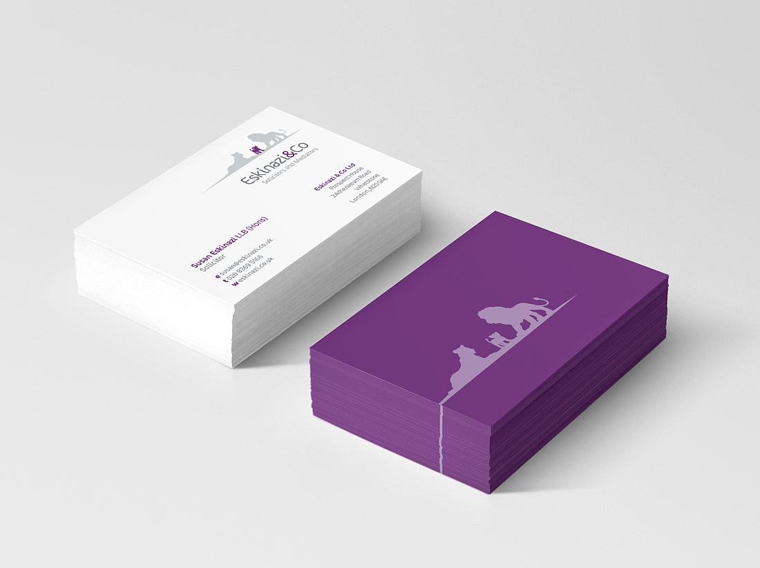 Business cards design and print