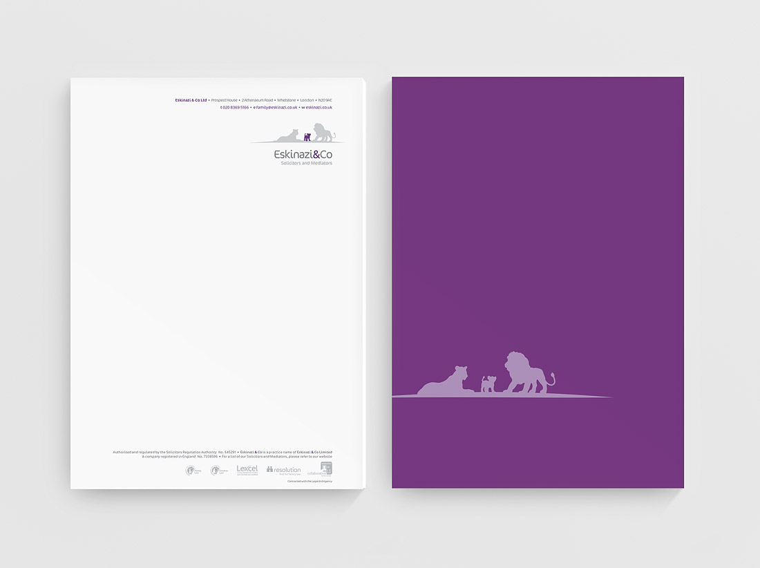 Letterhead design and print