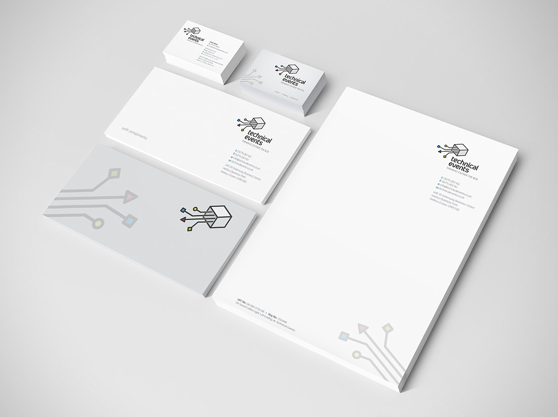 Stationery design and print
